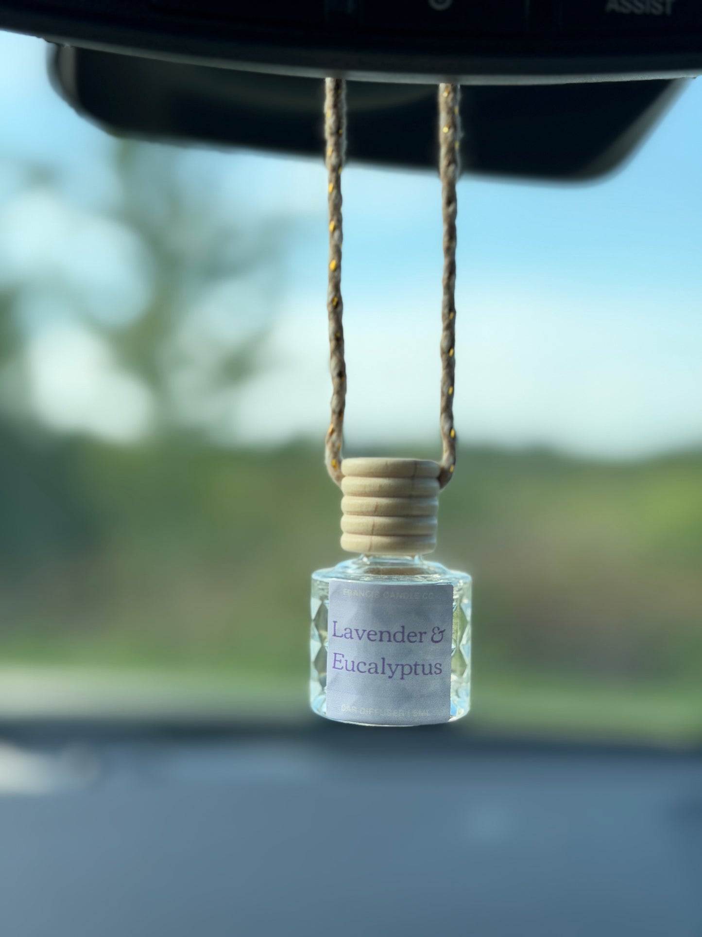 Lavender & Eucalyptus Car Diffuser
